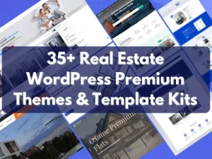 Mais de 35 temas premium e kits de modelos para WordPress imobiliário