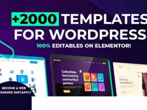 Mais de 2.000 templates de WordPress