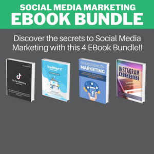 Coleção de eBooks de Marketing para Redes Sociais | TikTok | Facebook | Instagram | Twitter